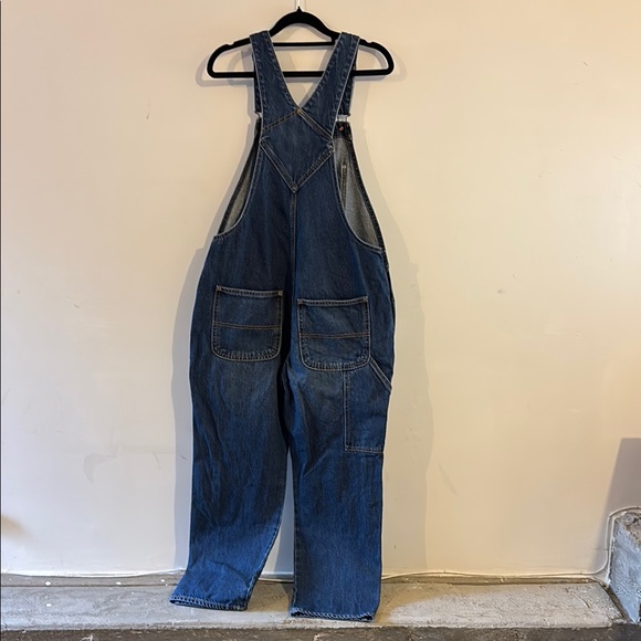 Old Navy Blue Denim Overalls L 12 - Picture 3 of 6